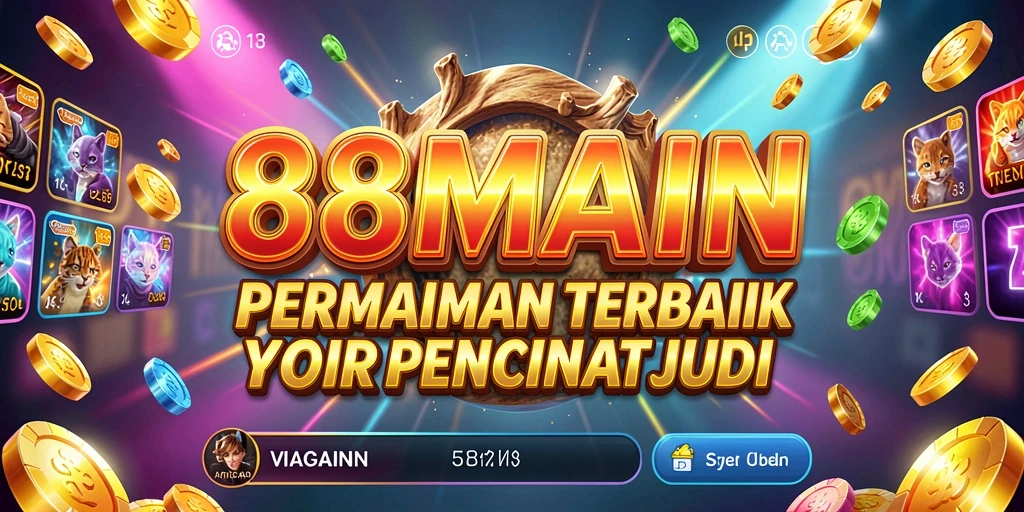 Tampilan gameplay yang menarik dari aplikasi Slot 88MAIN.