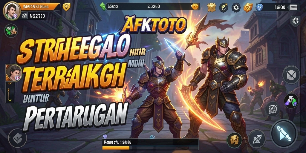Tangkapan layar AFKTOTO menunjukkan aksi mendebarkan di medan perang.