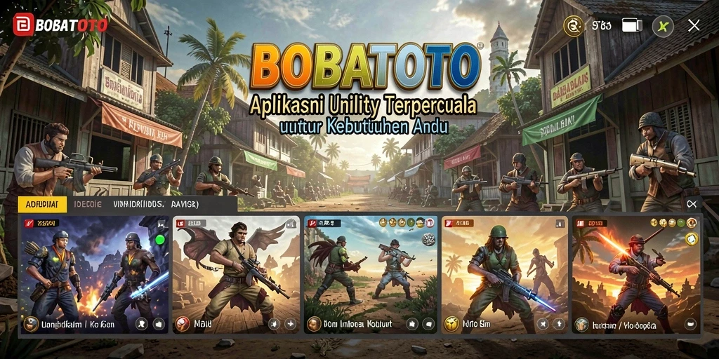 Tampilan antarmuka BOBATOTO yang user-friendly dan fitur berguna.