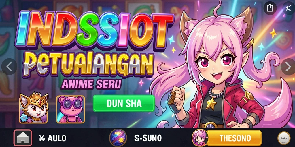 Tampilan gameplay INDSLOT yang menarik dan penuh warna.