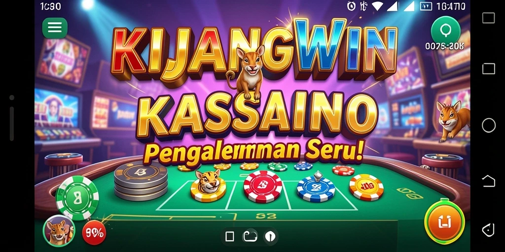 Tampilan luar biasa dari gameplay Kasino di KIJANGWIN.