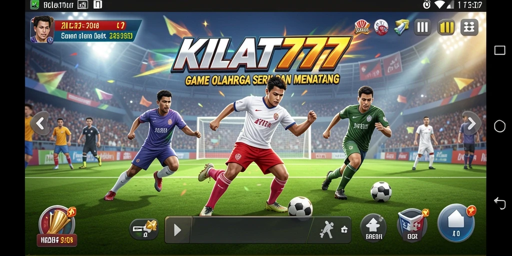 Tampilan gameplay menegangkan dalam KILAT777 yang penuh aksi.