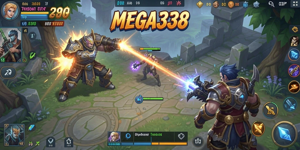 Gameplay MEGA338 yang menegangkan dan strategis
