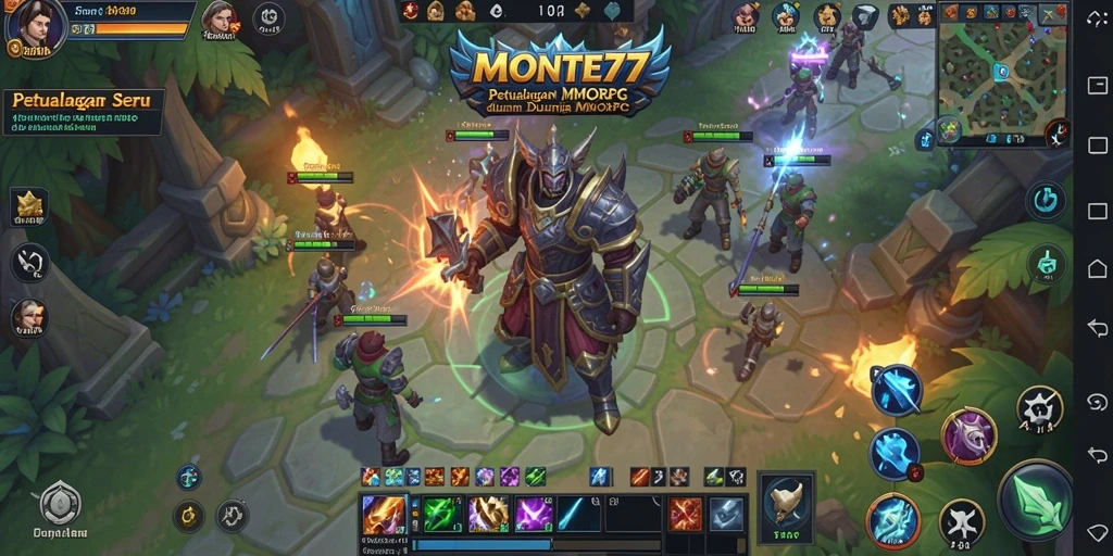 Gameplay menarik MONTE77 dalam dunia MMORPG yang menegangkan.