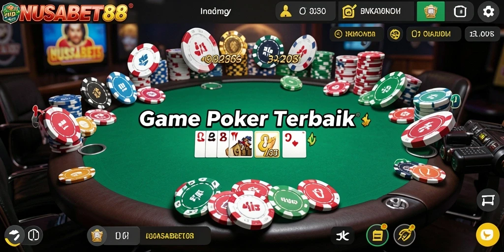 Tampilan gameplay NUSABET88 yang mendebarkan dan seru.