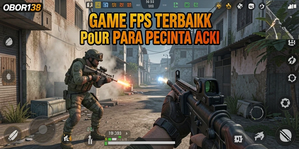 Gameplay seru OBOR138 dengan pertempuran intens.
