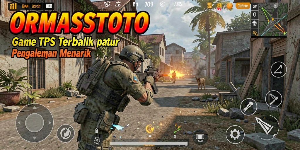 Tampilan utama gameplay ORMASSTOTO yang penuh aksi dan strategi.