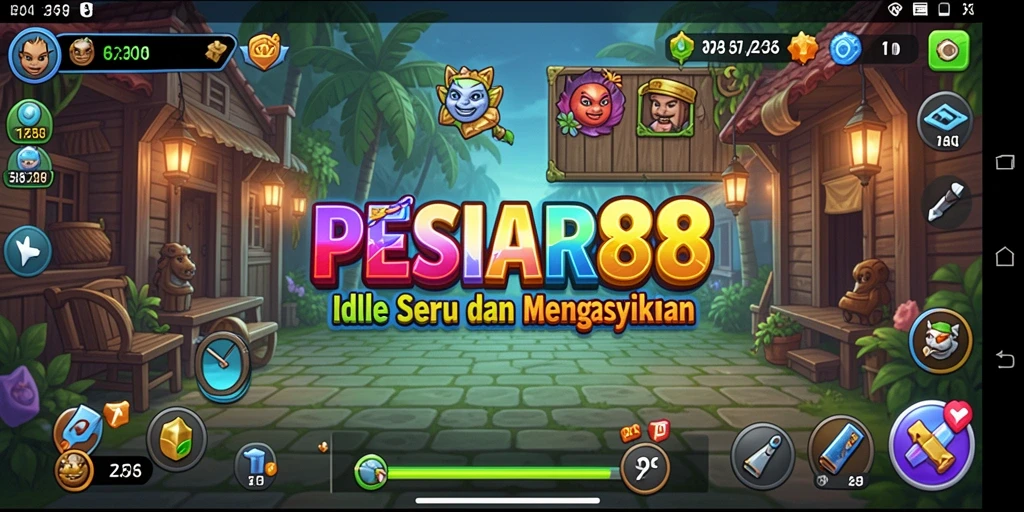 Tampilan gameplay PESIAR88 yang menarik dan penuh warna.