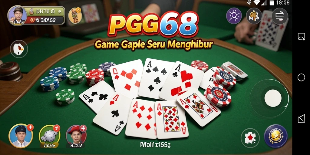 Tampilan gameplay PGG68 yang seru dan interaktif.