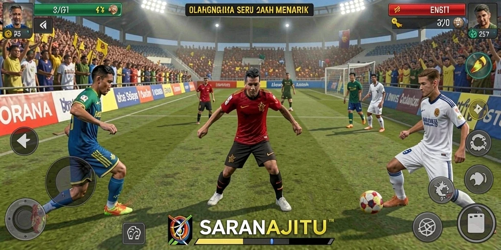 Tampilan menarik dari gameplay SARANAJITU yang mengasyikkan.