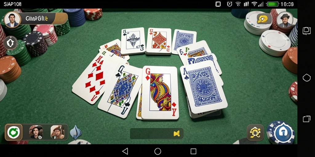 Gameplay menarik dari SIAP108 dengan kartu Gaple yang seru.