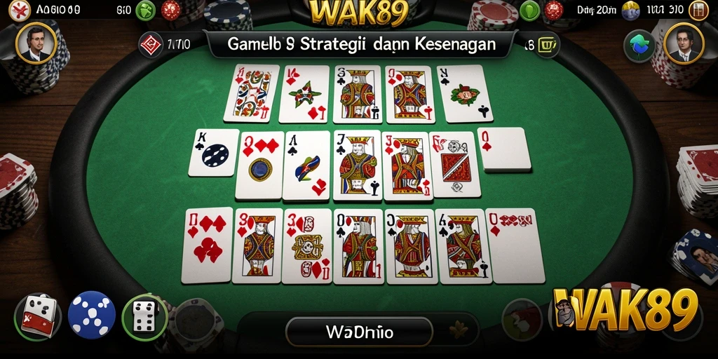 Tampilan gameplay seru dan interaktif dalam WAK89.